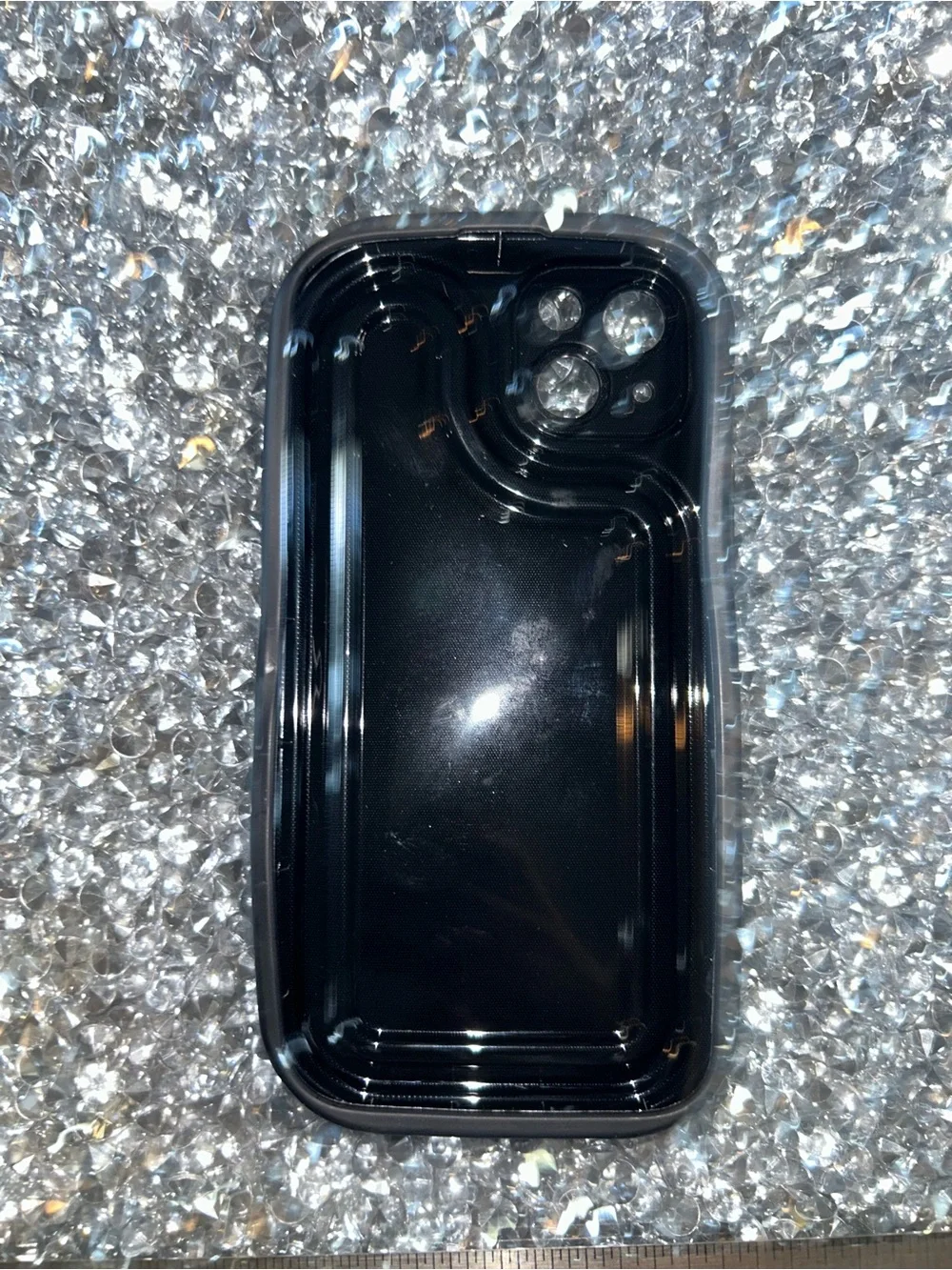 iPhone 15 pro Black Car Audio Display Screen - Black